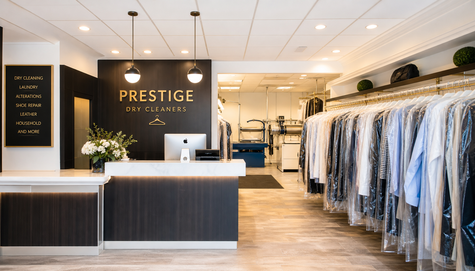 Miracle Cleaners dry cleaning store